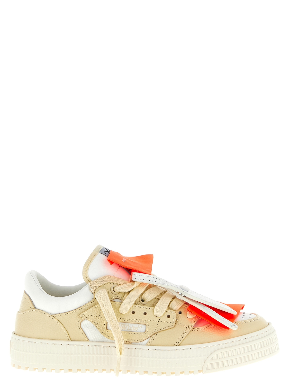Кеды '3.0 Court Low Top' OFF-WHITE, бежевый