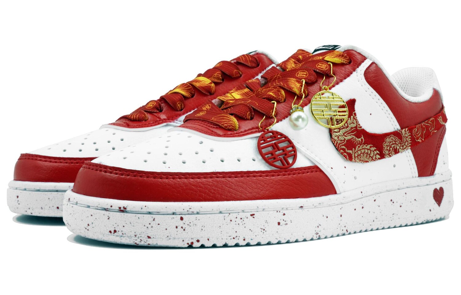 Мужские кроссовки для скейтбординга Nike Court Vision 1, Red — фото 3