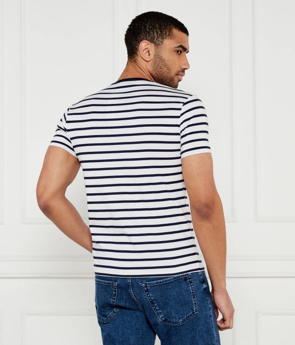 Футболки Custom slim fit Polo Ralph Lauren, белый — фото 4