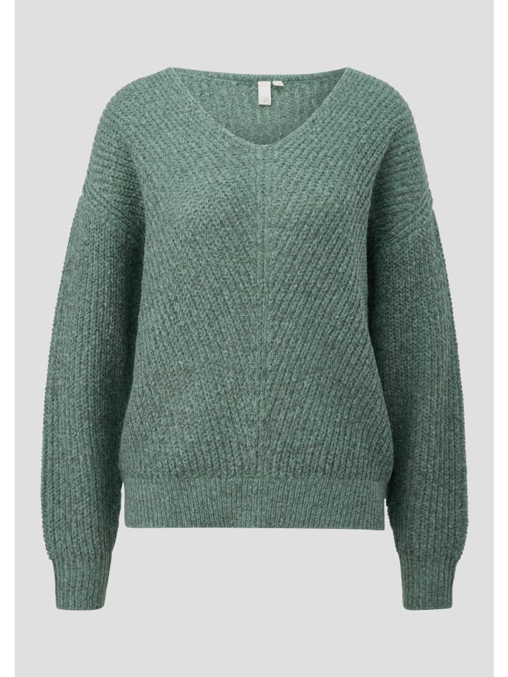 

Вязаный свитер цвета 62W0_пастельно-бирюзовый QS