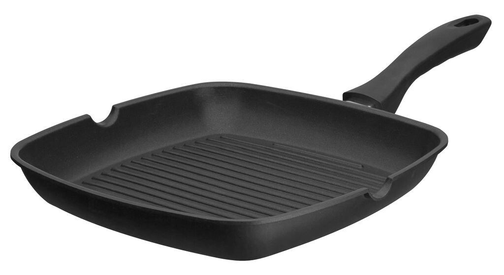 

Сковорода-гриль GSW Grillmeister 28x28 см, 413251, алюминий, ок. 1,6 л
