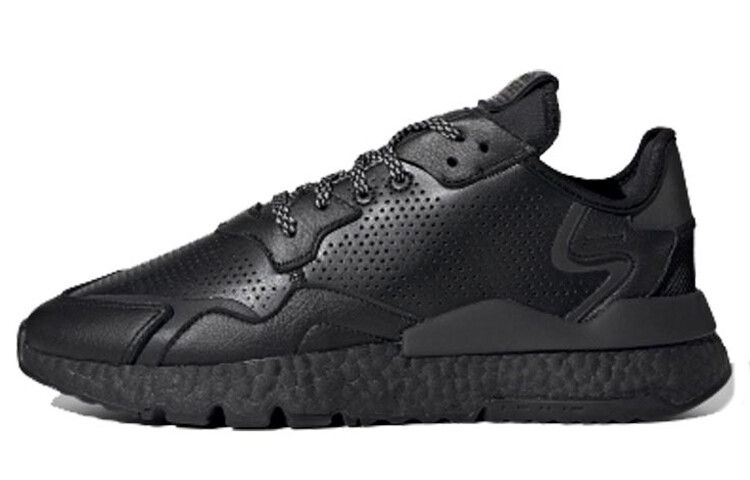 

Кроссовки Adidas Originals Nite Jogger Triple Black, Серый, Кроссовки Adidas Originals Nite Jogger Triple Black