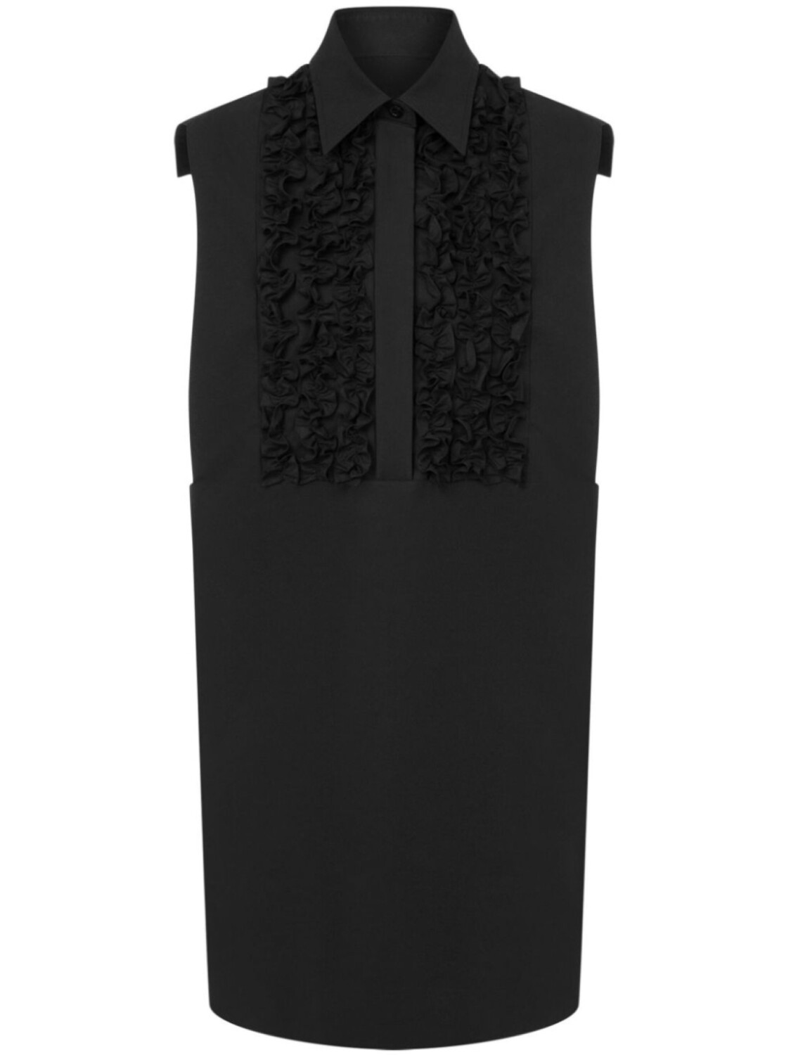 

Мини-платье с открытой спиной Moschino, черный