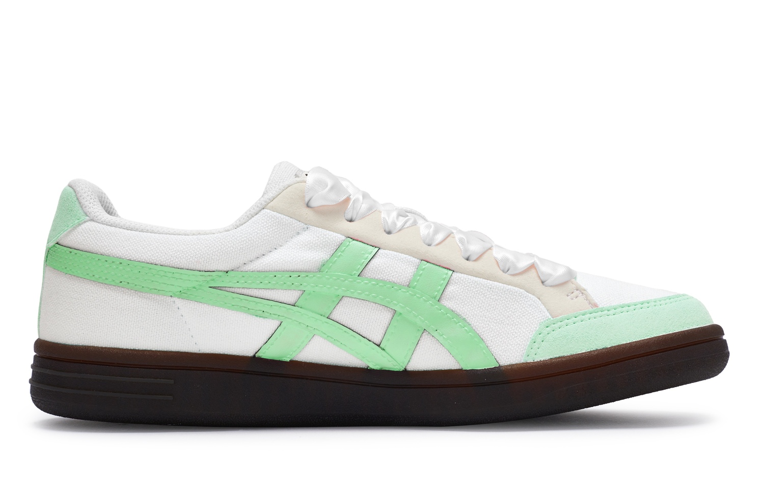 Onitsuka Tiger Advanti Кроссовки для скейтбординга унисекс низкие зеленые бело-зеленые, цвет White Green — фото 3