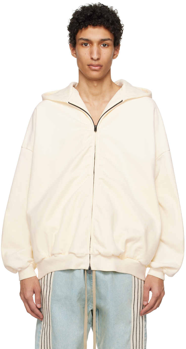 

Толстовка Off-White с капюшоном на молнии Fear of God