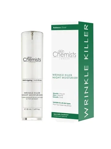 Крем для лица Skinchemists — Ночной увлажняющий против морщин, 50 мл