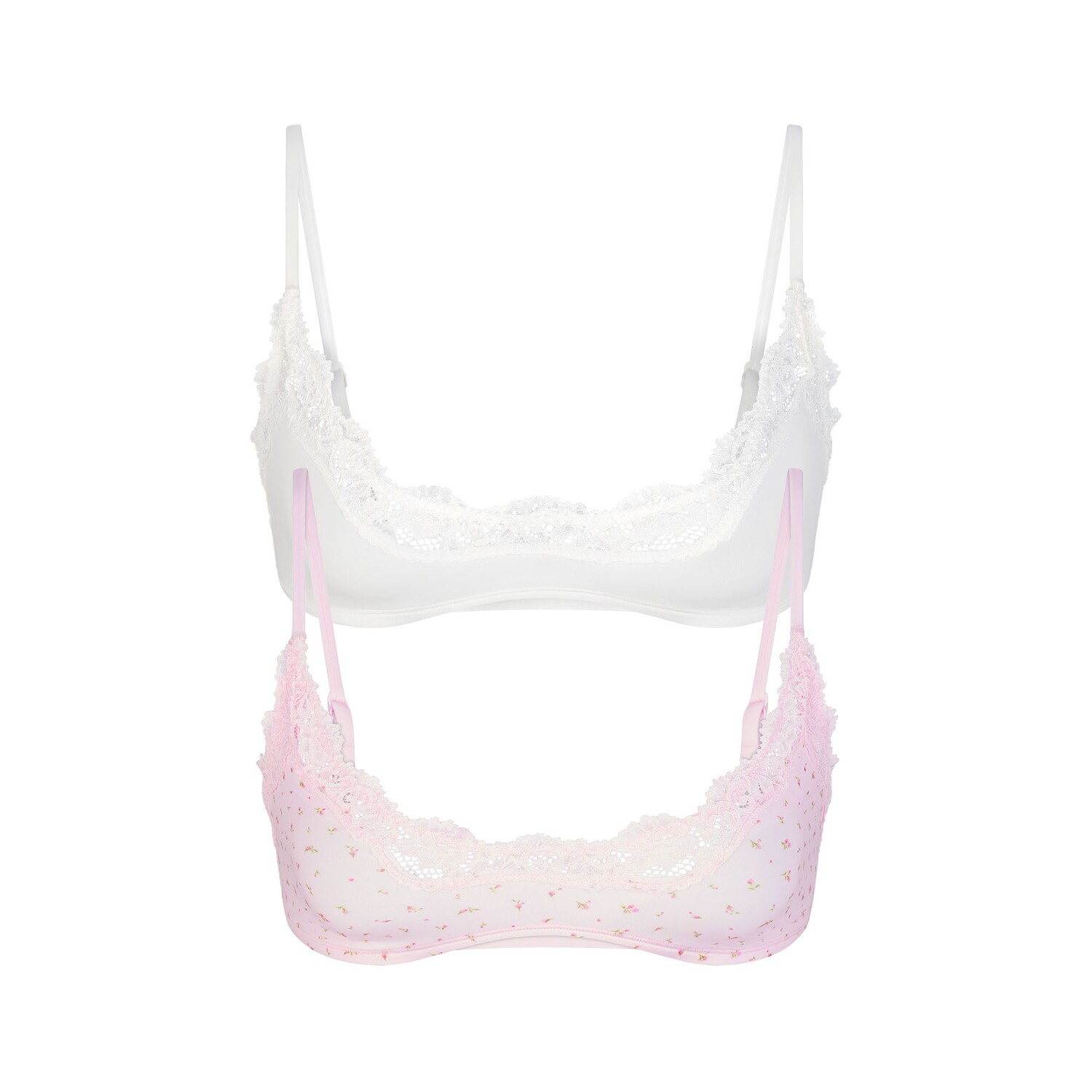 

Упаковка-бралетт scoop, 2 шт. SKIMS, цвет marble and pink rosebud print