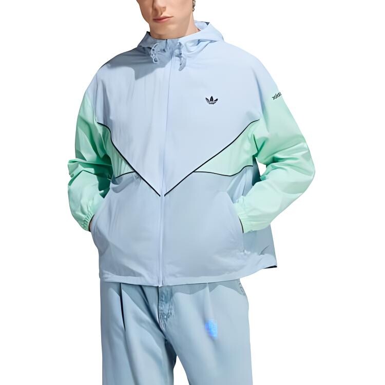 Куртка мужская Powder Blue Adidas Originals, розовый/голубой — фото 2