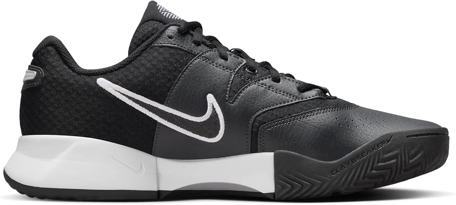 Кроссовки мужские Nike Court Lite 4, Black/White/Anthracite — фото 4