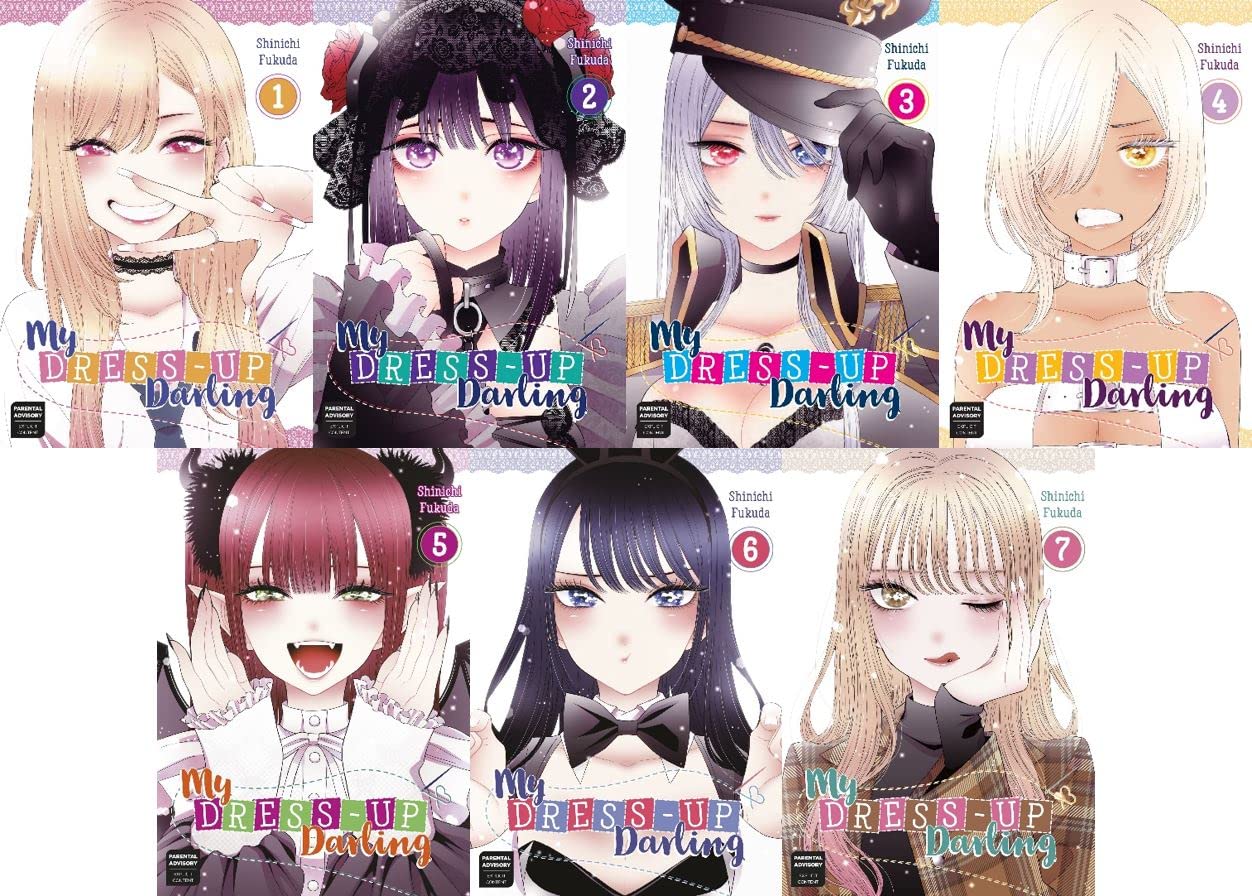 

My Dress Up Darling Manga Volumes 1-7 (Generic)