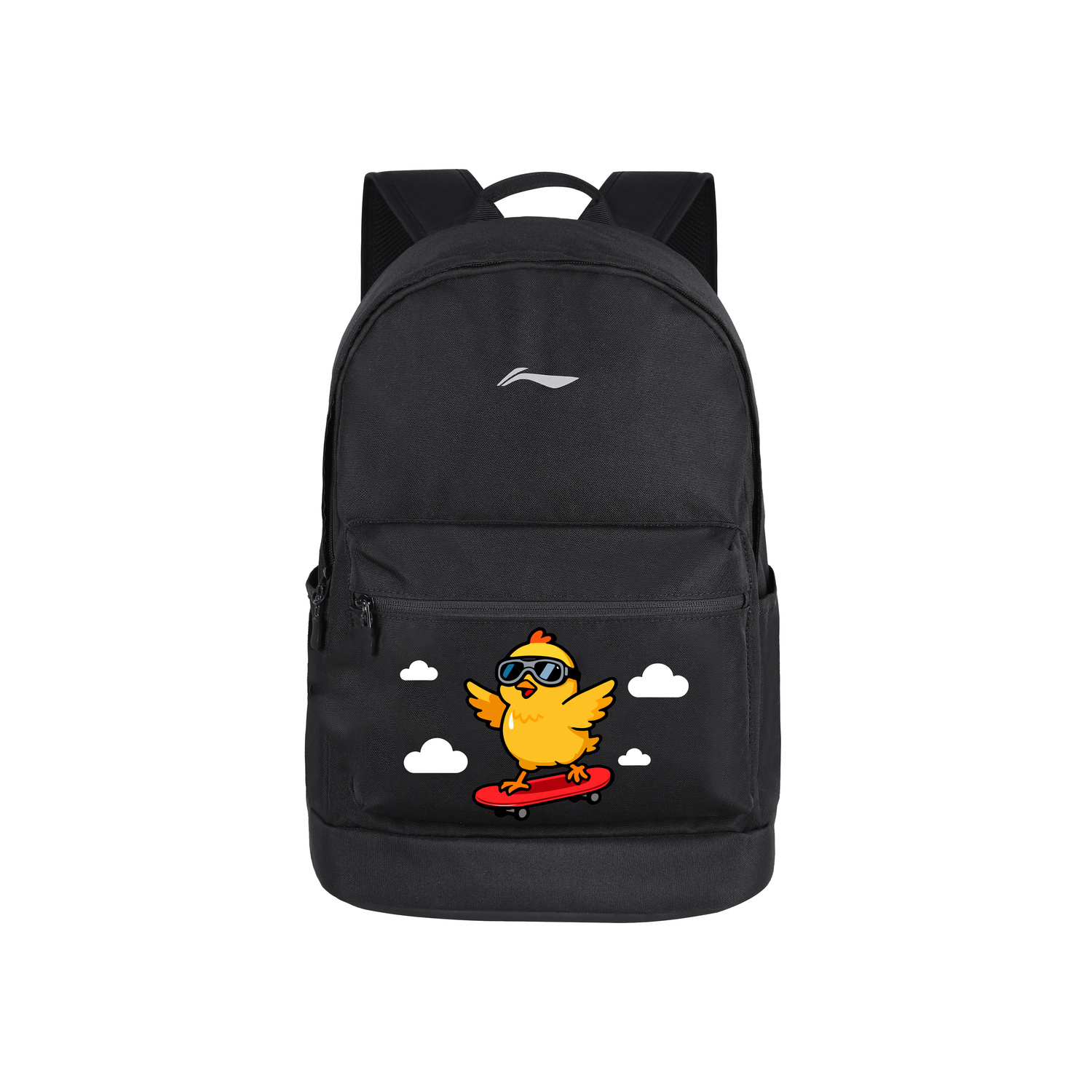 

Спортивный рюкзак из полиэстера унисекс черный LINING, Skateboard Chick