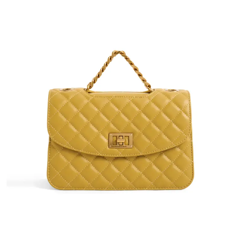 

CHARLES&KEITH Женская наплечная сумка, Mustard Tawny