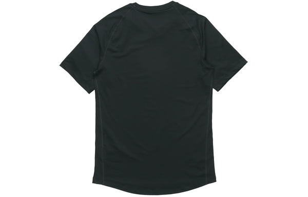 Футболка men's dri-fit training short sleeve black t-shirt Nike, черный — фото 2