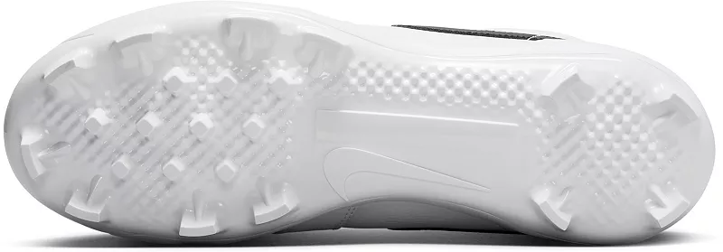 Мужские высокие бейсбольные бутсы Nike Jordan 1 Retro MCS, белый/черный/белый — фото 2