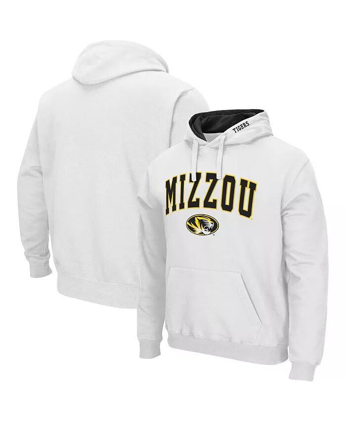 

Мужская толстовка с капюшоном Missouri Tigers Arch & Logo 3.0 Colosseum, белый