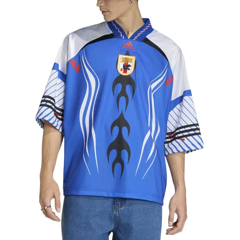 Футболка Bringback Remixed Japan Jersey Adidas, Blue