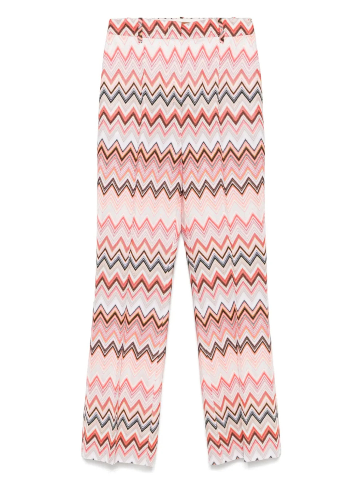 

Брюки зигзагообразной формы Missoni, красный