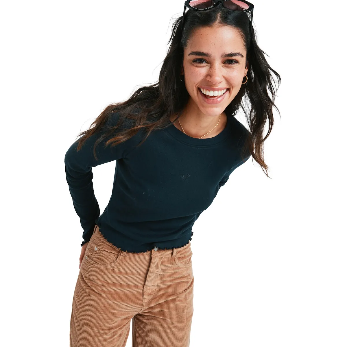 

Женская толстовка Time Off Pointelle Roxy, черный