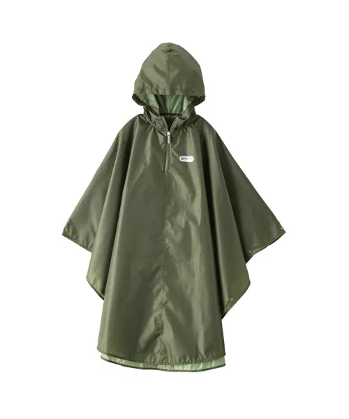 Пончо Outdoor Products детское из полиэстера, цвет хаки — фото 3