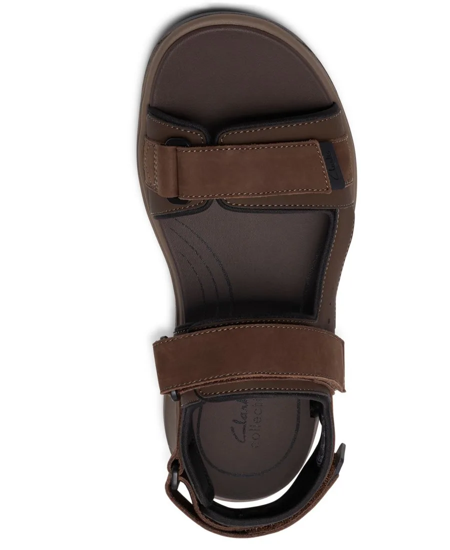 Мужские сандалии Guideview Trek из коллекции Clarks, Beeswax Leather — фото 4
