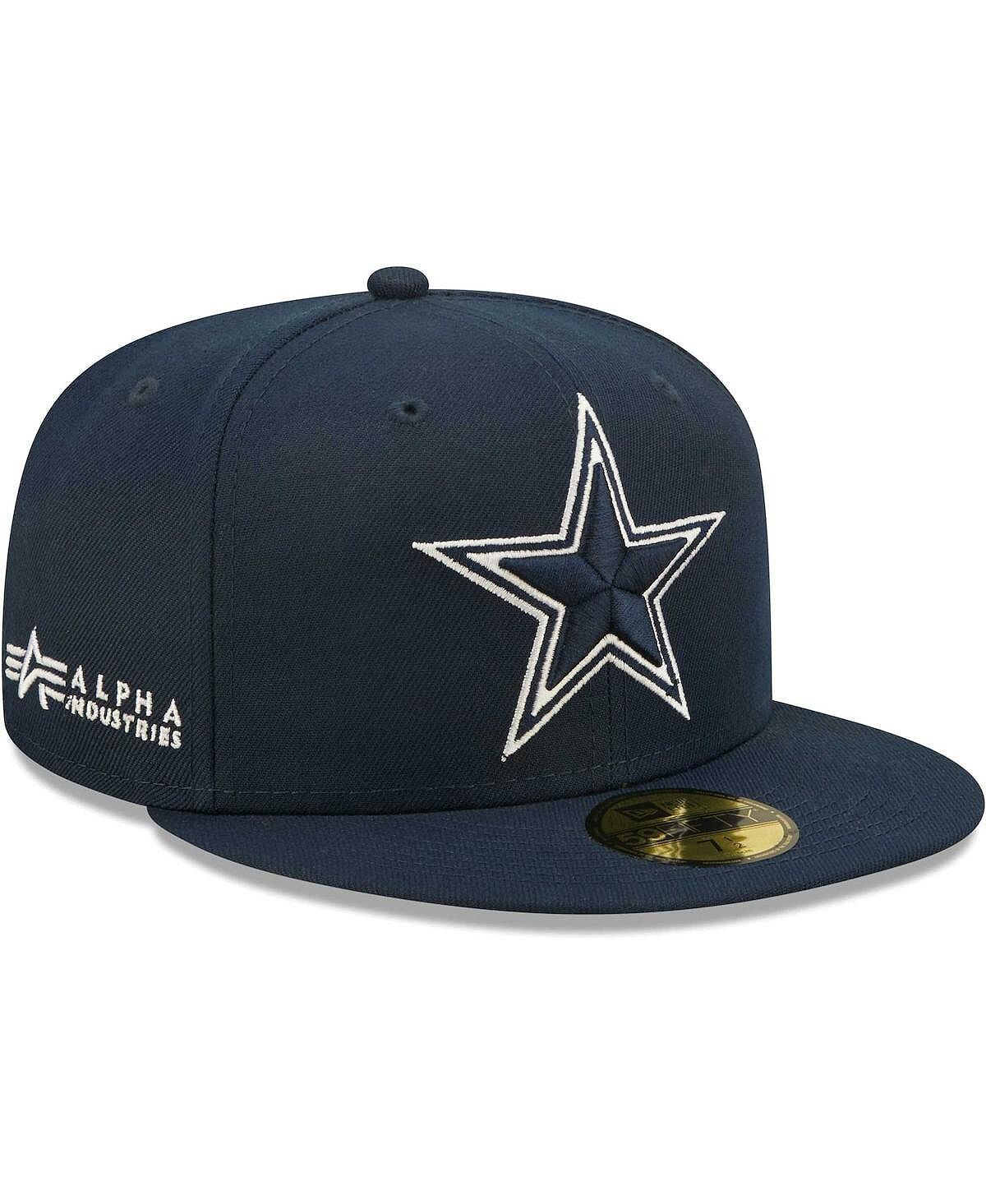 

Мужская приталенная шляпа x Alpha Industries Navy Dallas Cowboys Alpha 59FIFTY New Era