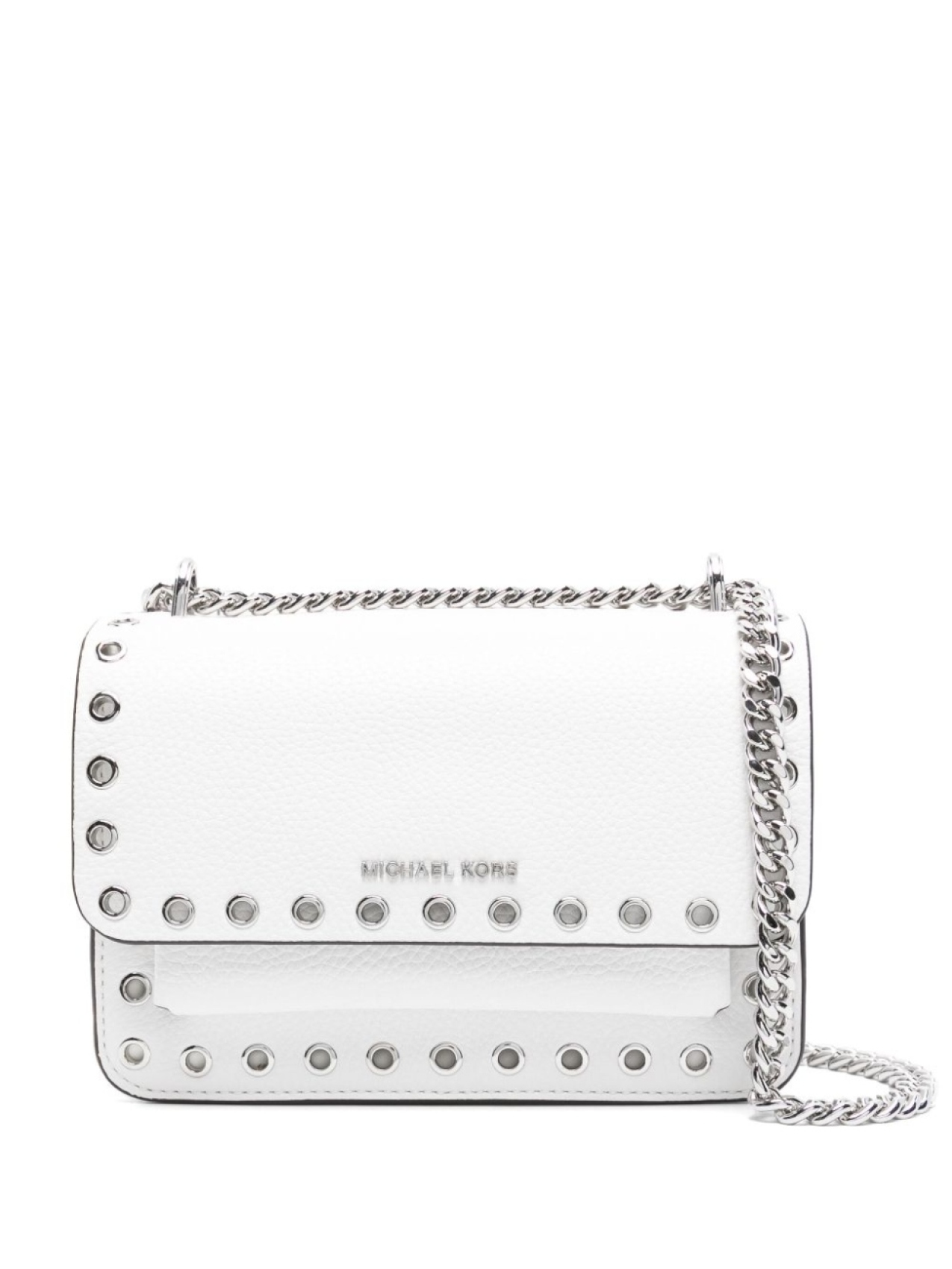 

Michael Michael Kors сумка на плечо с люверсами, белый