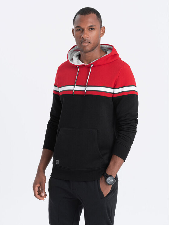 

Толстовка regular fit Ombre, черный