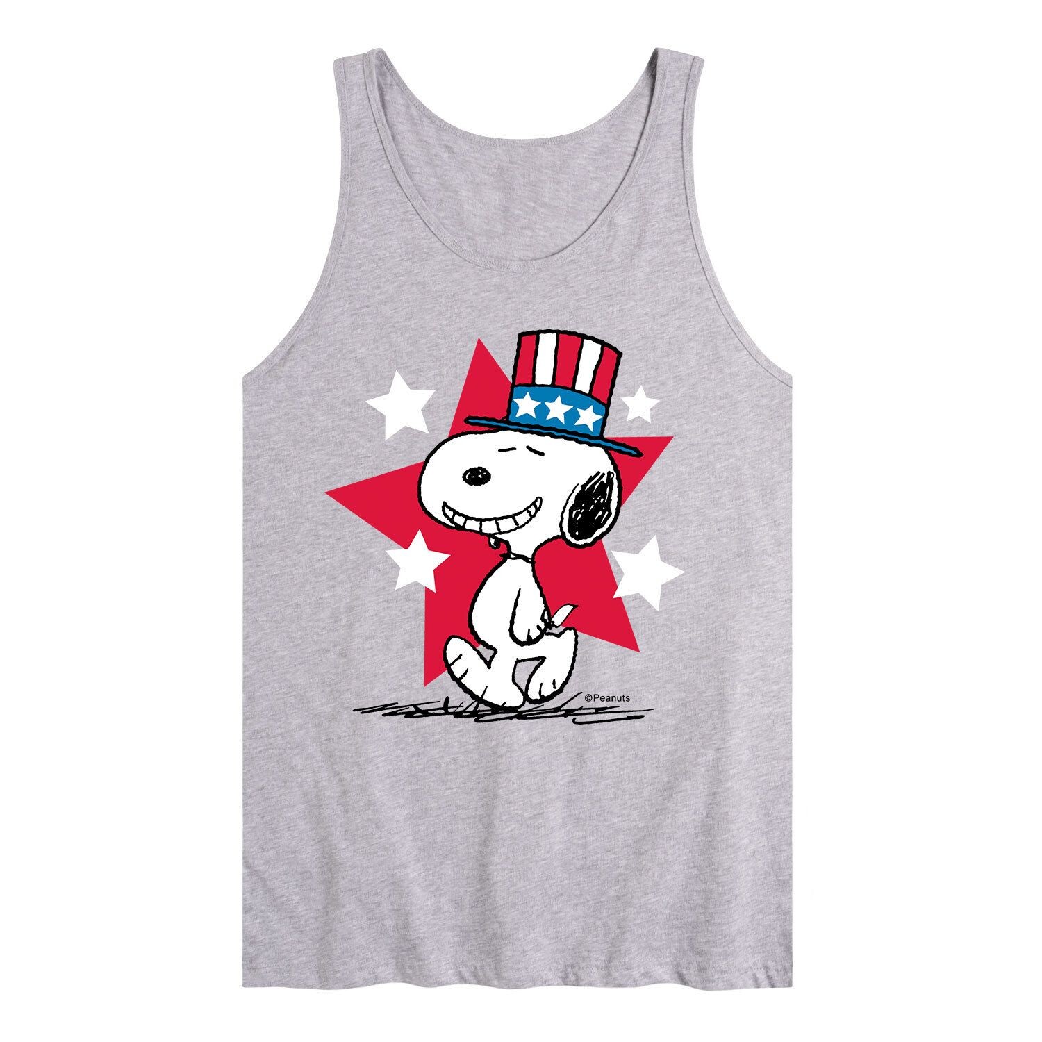 

Мужская майка Peanuts Snoopy Americana Licensed Character