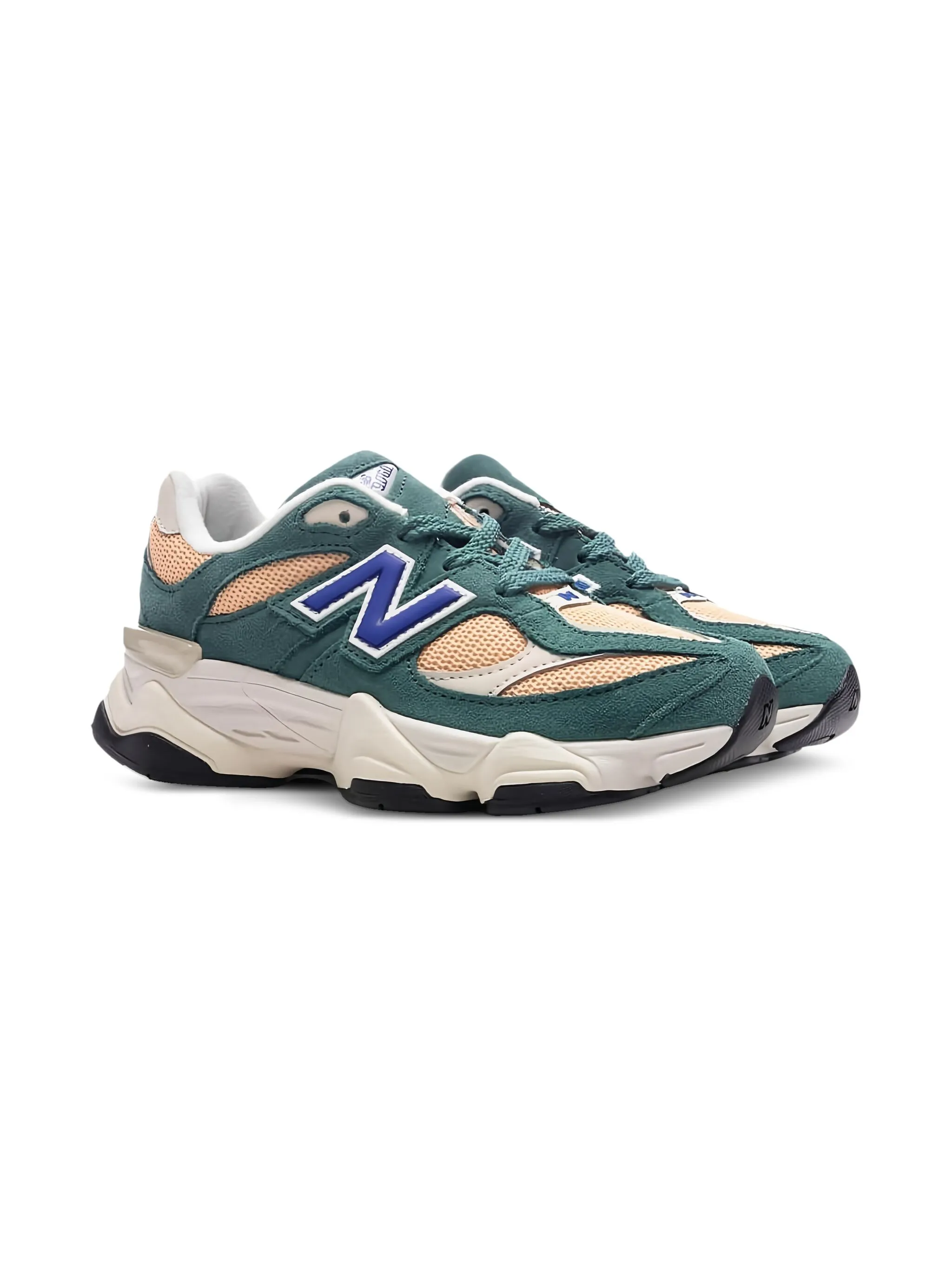 Кроссовки 9060 New Balance, зеленый — фото 2
