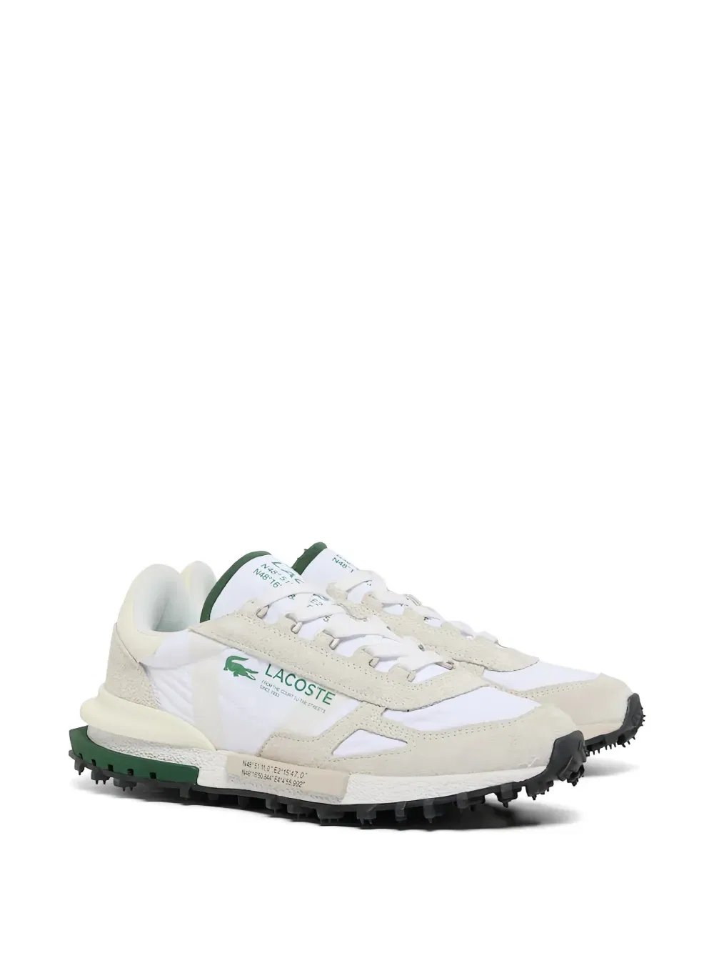 Элитные спортивные кроссовки Lacoste, белый — фото 2
