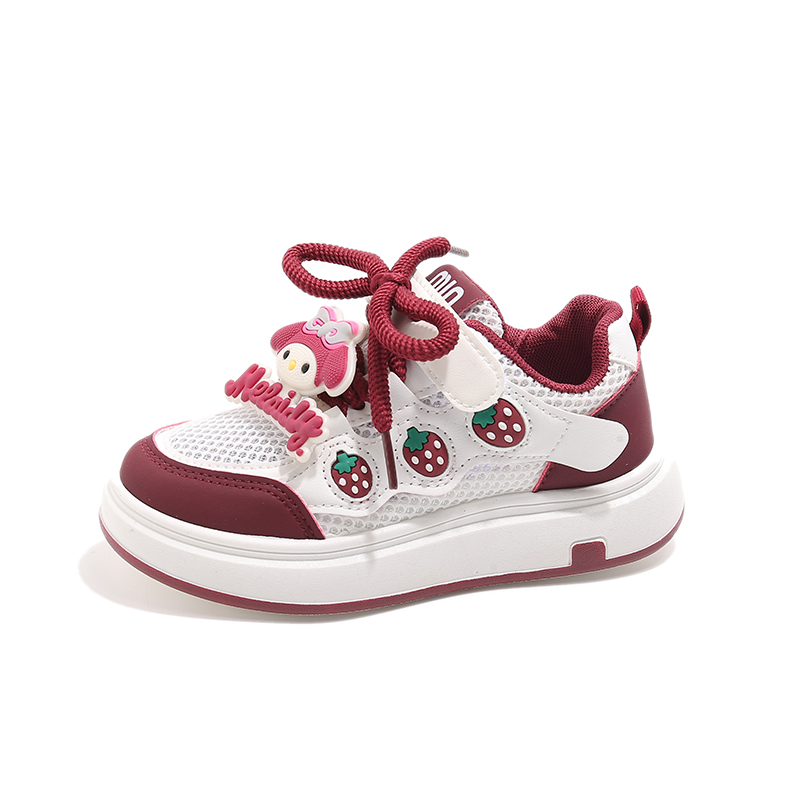 

Нескользящие, износостойкие, дышащие низкие детские кроссовки для скейтбординга. RHOBESAM, розовый/красная