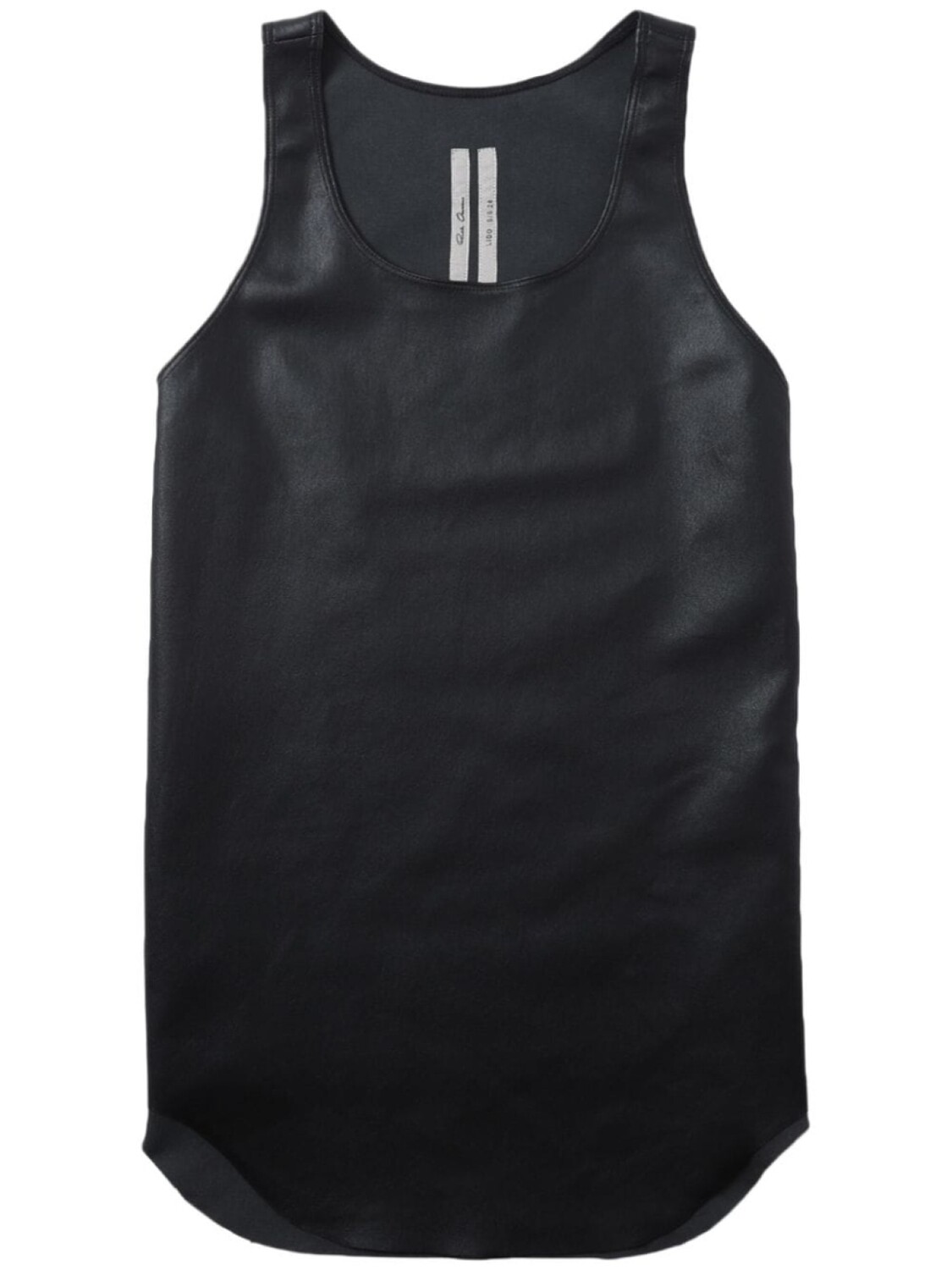 

Rick Owens кожаный топ без рукавов, черный