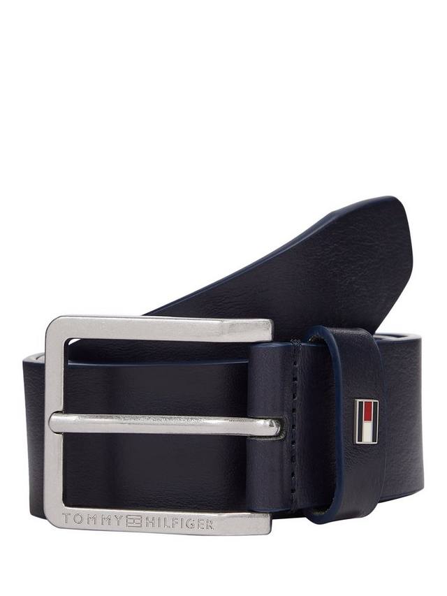 

Кожаный ремень оливера Tommy Hilfiger, цвет Space Blue
