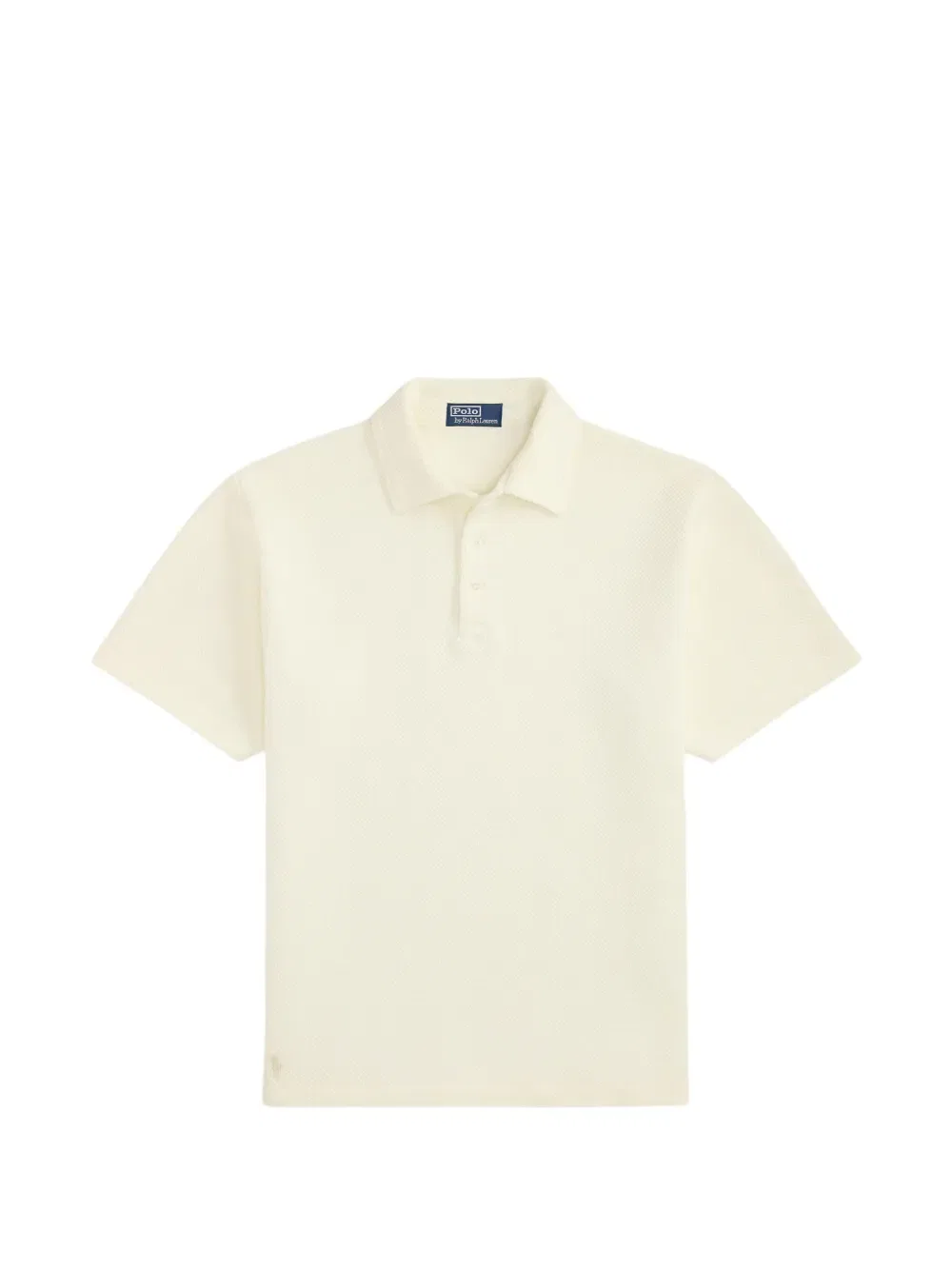 Текстурированная рубашка поло Polo Ralph Lauren, нейтральный