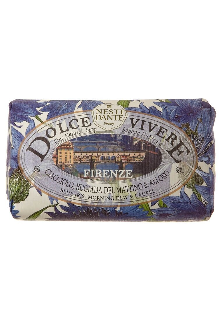 

Мыло DOLCE VIVERE FIRENCE Nesti Dante, цвет blue iris, morning dew, laurel