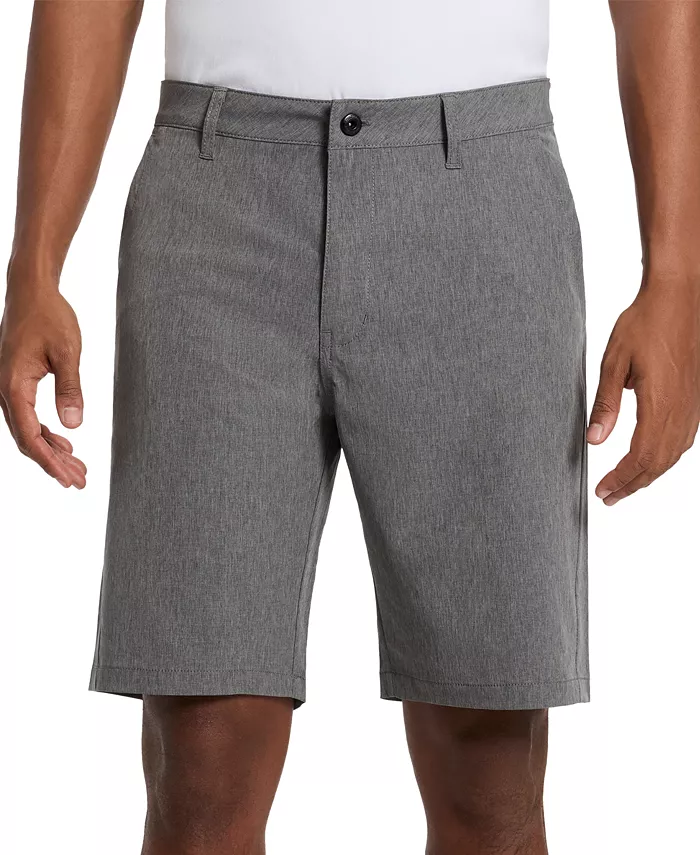 

Мужские шорты Heathered Tech Performance 9" Kenneth Cole, серый