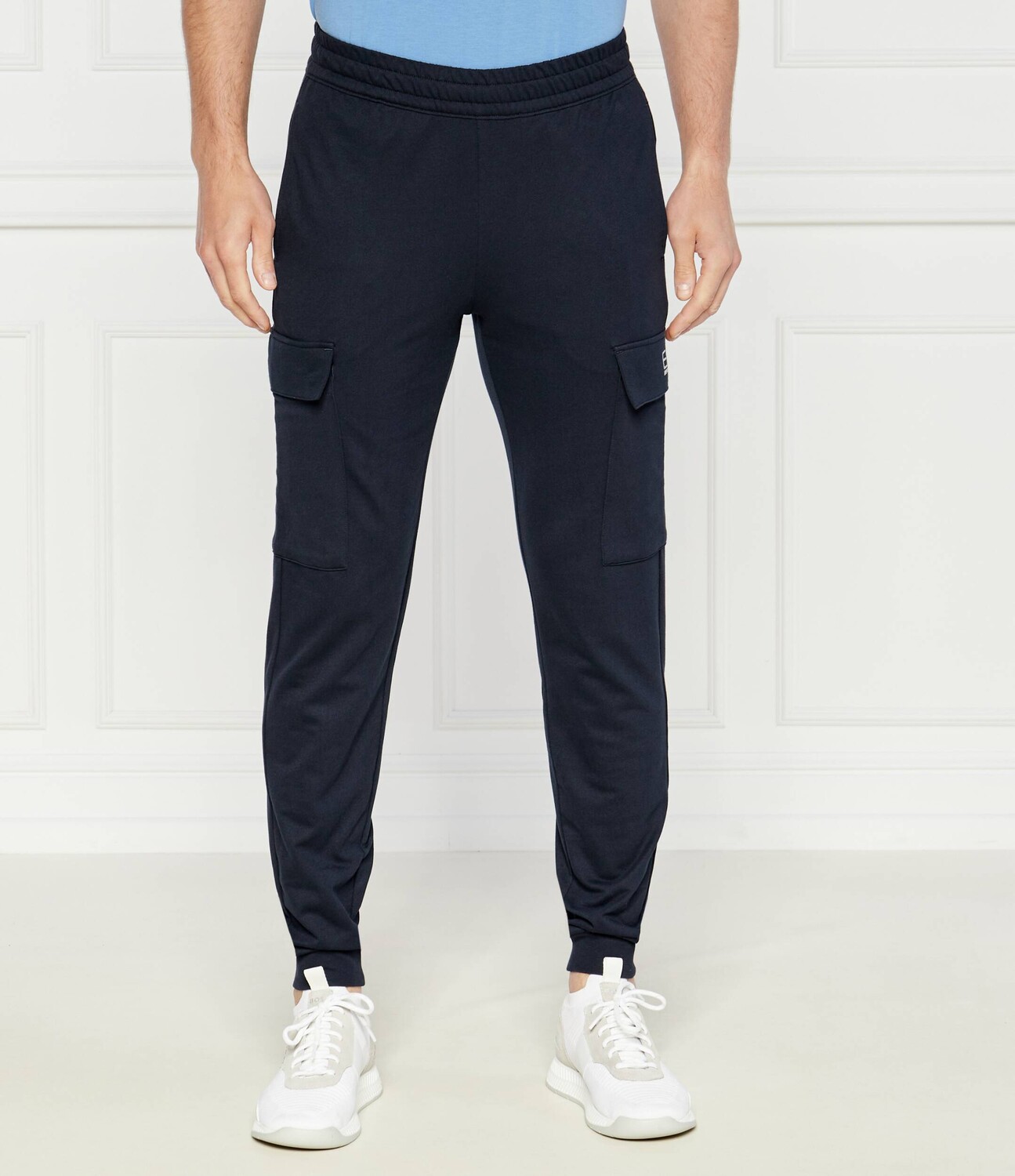 

Спортивные брюки EA7 Regular Fit, темно-синий