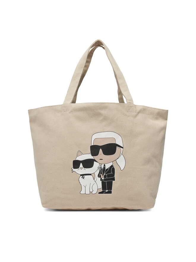 

Сумка-шоппер KARL LAGERFELD, бежевый