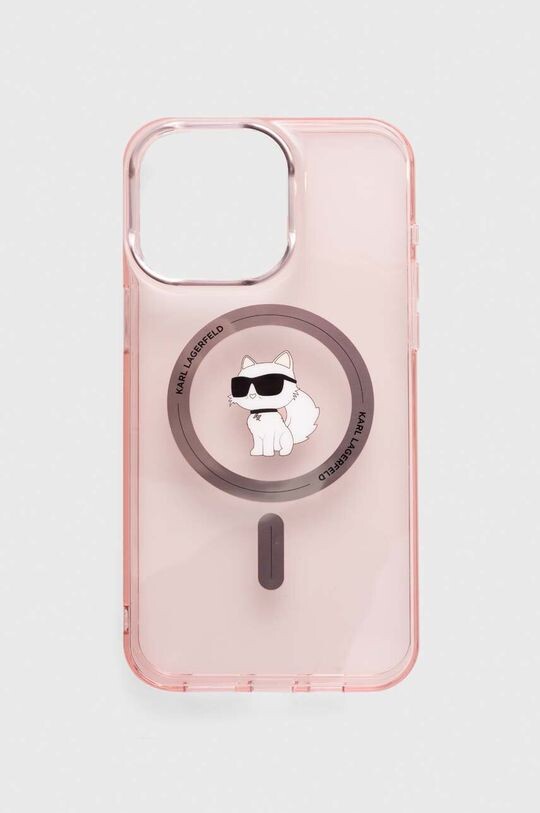 

Чехол для iPhone 15 Pro Max 6.7" Karl Lagerfeld, розовый