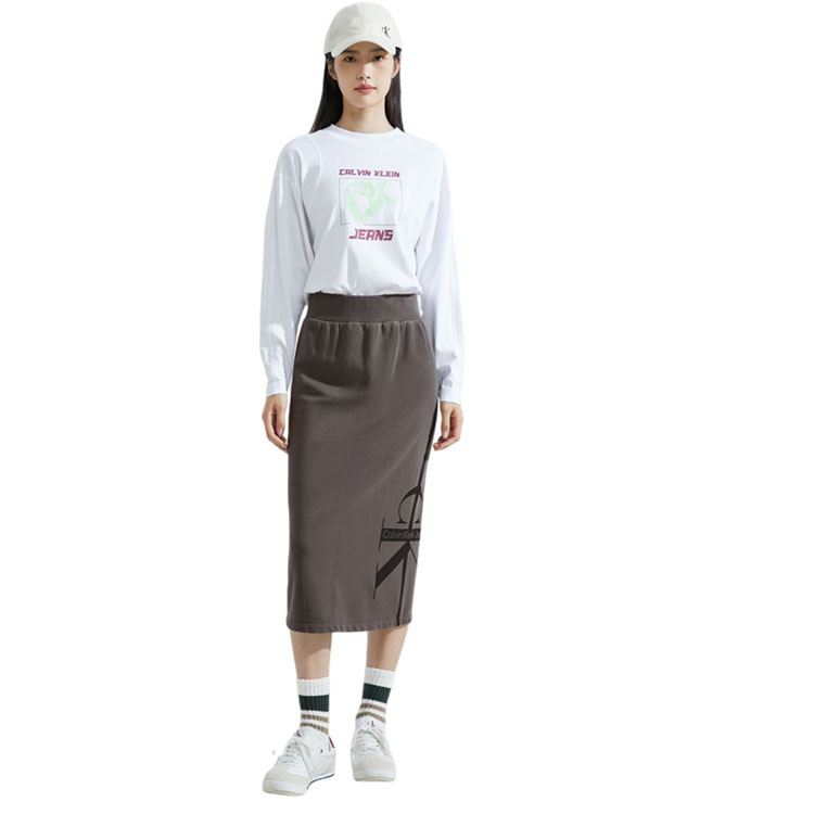 Футболка женская Moon White YAF Calvin Klein — фото 4