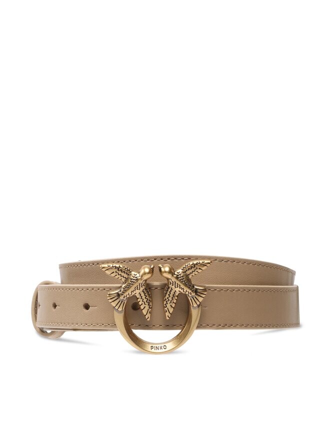 

Ремень Love Berry H2 Belt PE 23 PLT01 100143 Pinko, бежевый