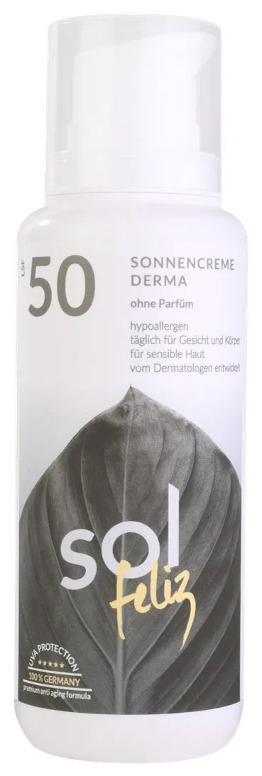 Дерматологический солнцезащитный крем SPF 50 Sol Feliz