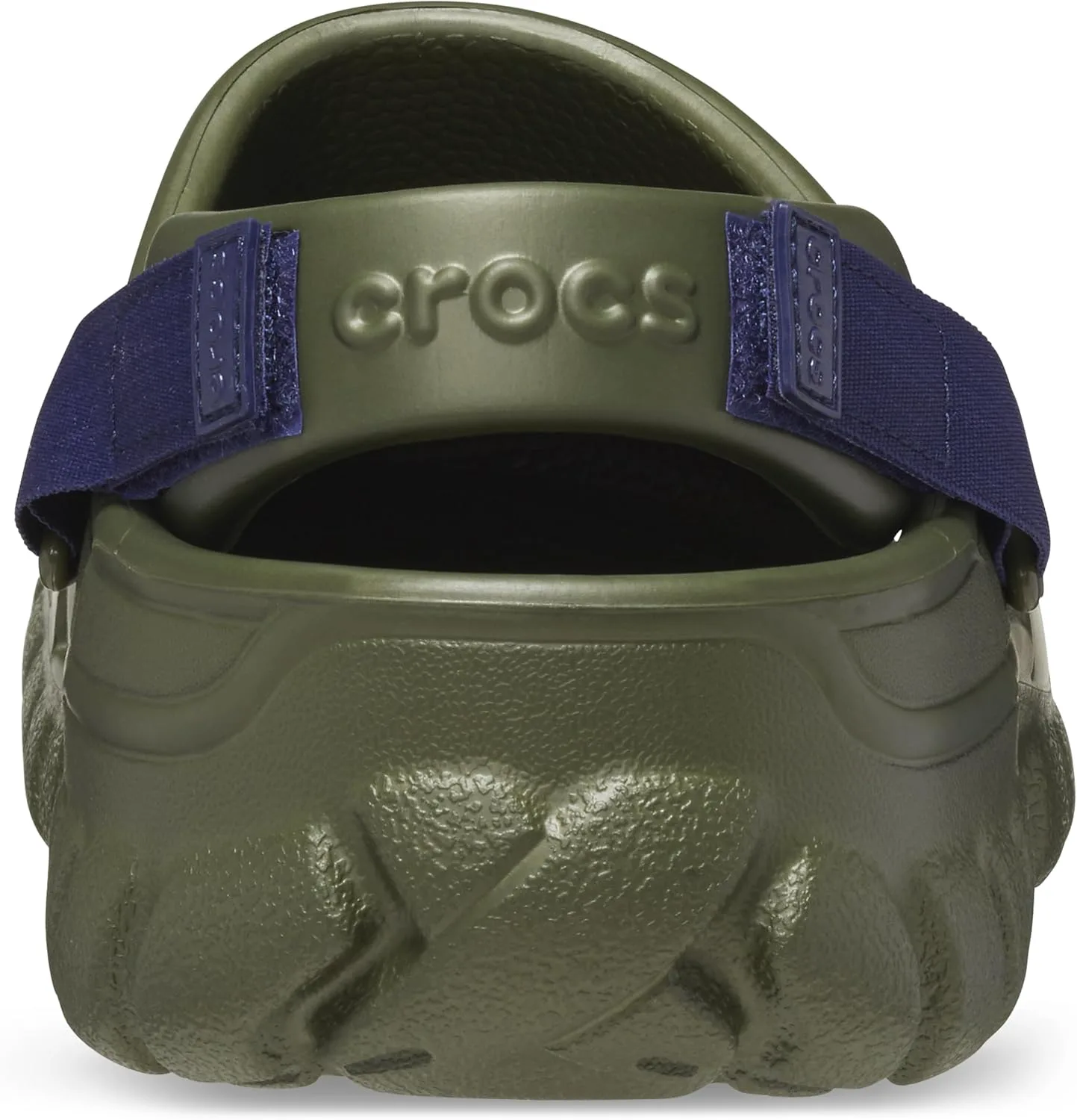 Унисекс сабо Crocs Offroad Sport для взрослых, зеленый/темно-синий — фото 2