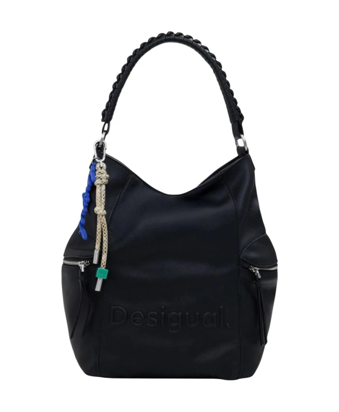 

Сумка-Трансформер/Рюкзак с застежкой-молнией и множеством карманов. Desigual, черный