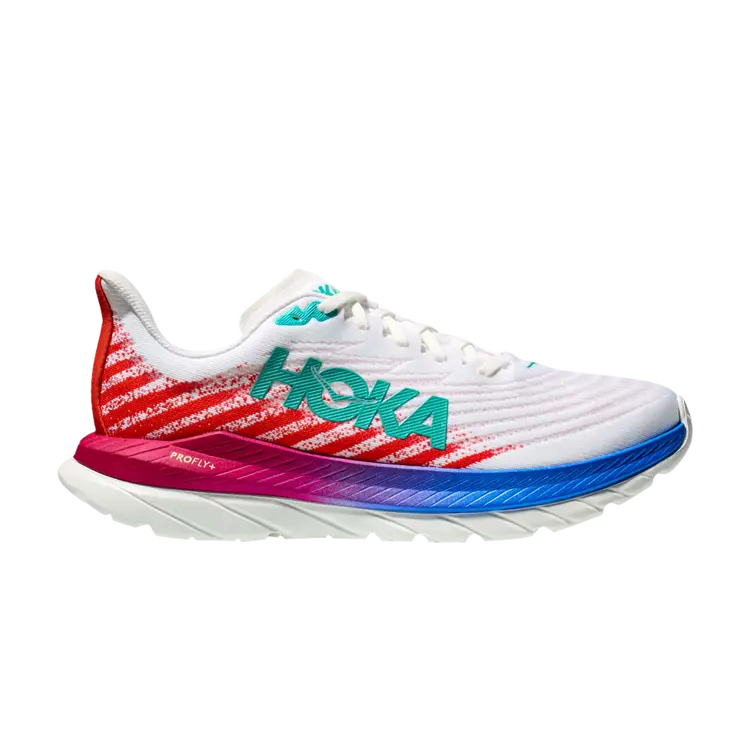 

Кроссовки HOKA Mach 5 'White Flame', белый