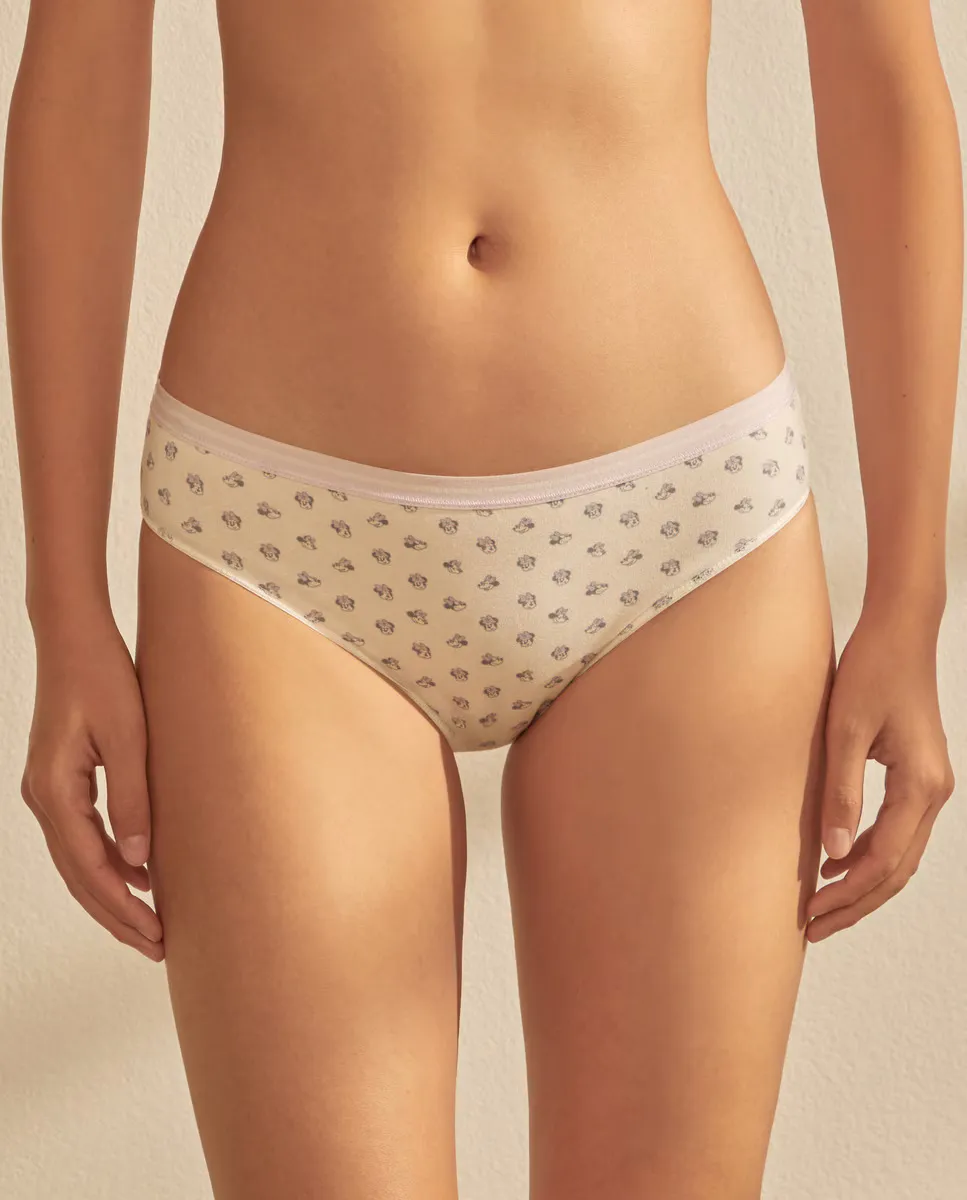 

Набор из 3 классических трусиков с принтом Минни Easy Wear, цвет Lila