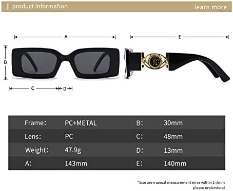 

Прямоугольные солнцезащитные очки для женщин и мужчин, винтажные женские черные солнцезащитные очки, мужские очки с защитой от УФ-излучения UV400 MTZJH, C3