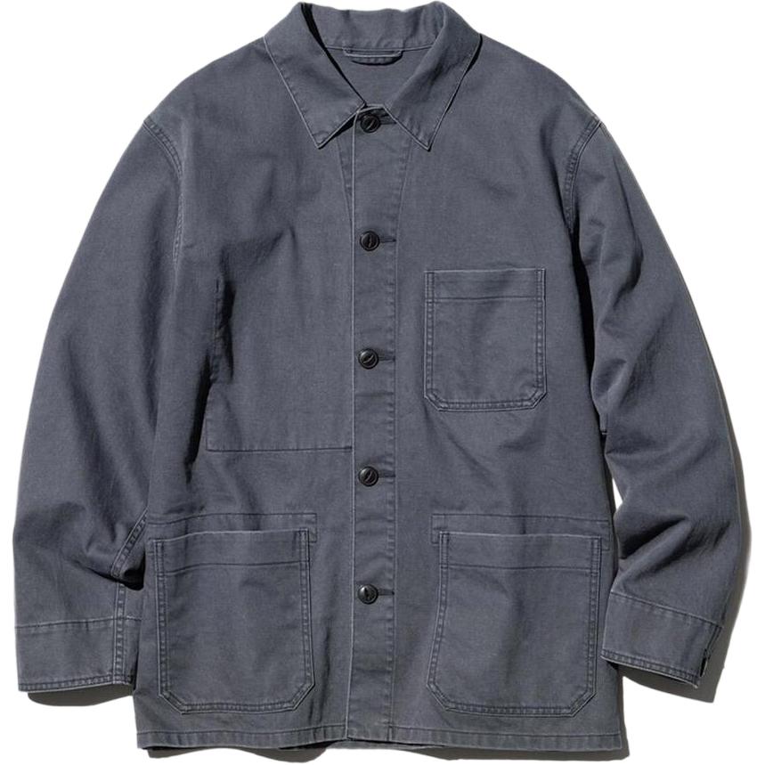 

UNIQLO Куртка мужская асфальтово-серая, Asphalt Gray