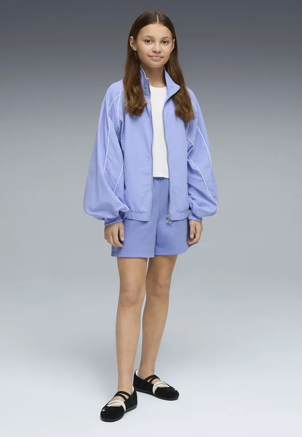 Шорты с высокой талией ess, спортивные штаны tr g Puma, Intense Lavender — фото 3