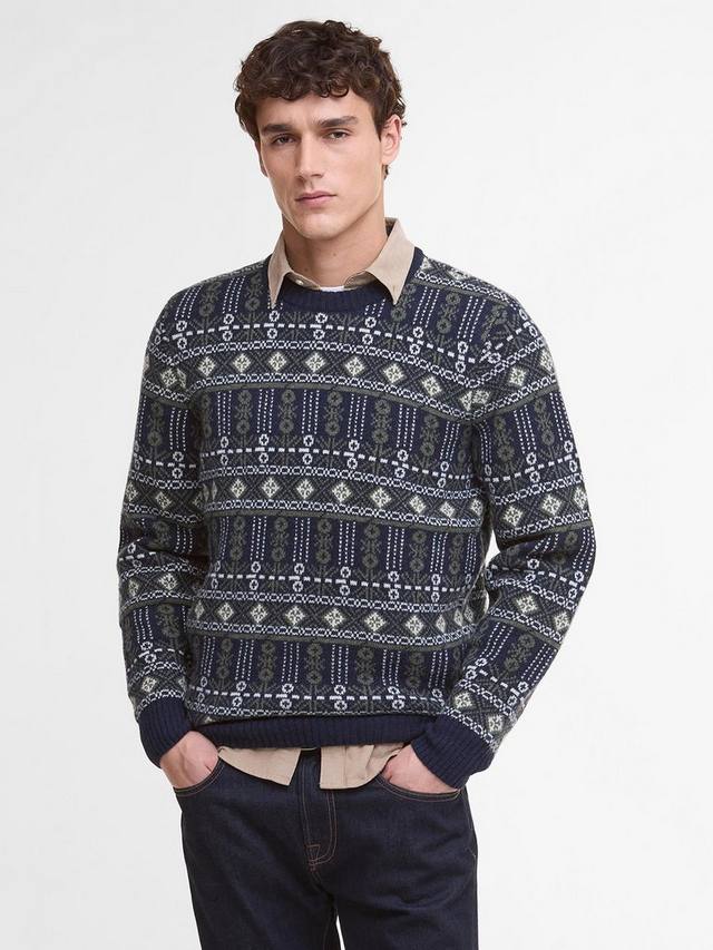 

Свитер Grangetown в стиле Fair Isle Barbour, Blue Multi